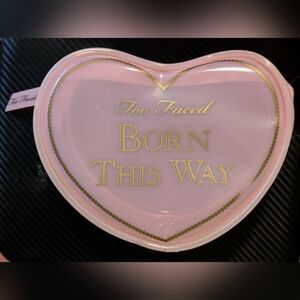 Too Faced Pink Heart Cosmetic Bag